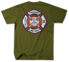 Unofficial Chicago Fire Department Firehouse 2 Shirt