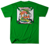 Unofficial Chicago Fire Department Firehouse 50 Engine Shirt