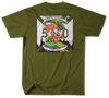 Unofficial Chicago Fire Department Firehouse 50 Engine Shirt