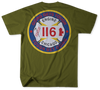 Unofficial Chicago Fire Department Firehouse 116 v2 Shirt