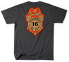 Unofficial  Indianapolis Fire Department Station 16 Shirt