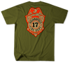 Unofficial  Indianapolis Fire Department Station 17 Shirt