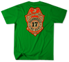 Unofficial  Indianapolis Fire Department Station 17 Shirt