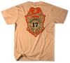 Unofficial  Indianapolis Fire Department Station 17 Shirt