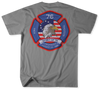 Unofficial Chicago Fire Department Firehouse 76  Engine 76 Shirt