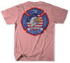 Unofficial Chicago Fire Department Firehouse 76  Engine 76 Shirt