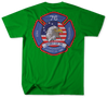 Unofficial Chicago Fire Department Firehouse 76  Engine 76 Shirt