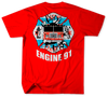 Unofficial Chicago Fire Department Firehouse Engine 91 Shirt