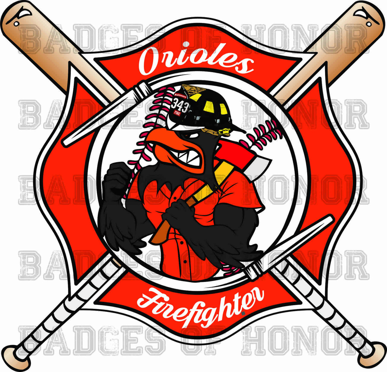 Baltimore Orioles Away Emblem Sleeve Patch