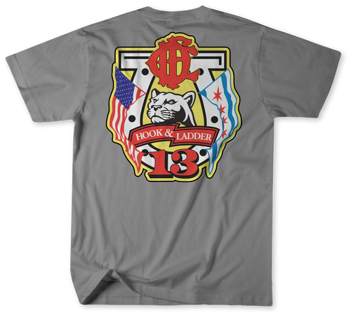 Unofficial Chicago Fire Department Firehouse 106 Hook and Ladder Shirt Unofficial Chicago Fire Department Firehouse 106 Hook and Ladder Shirt