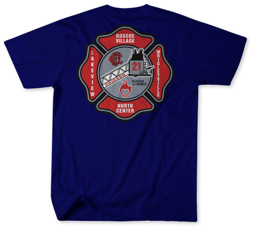 Unofficial Chicago Fire Department Firehouse 112 Shirt