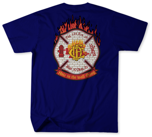 Unofficial Chicago Fire Department Firehouse 124 Shirt v1