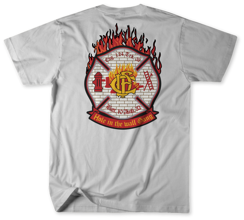 Unofficial Chicago Fire Department Firehouse 124 Shirt v1 Unofficial Chicago Fire Department Firehouse 124 Shirt v1