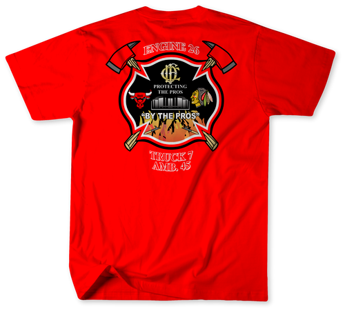 Unofficial Chicago Fire Department Station 26 Shirt
