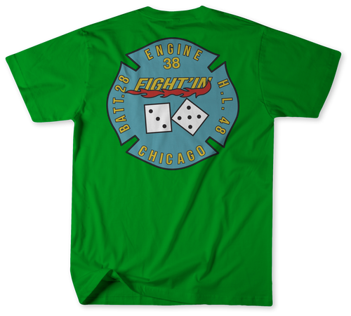 Unofficial Chicago Fire Department Station 38 Shirt Unofficial Chicago Fire Department Station 38 Shirt