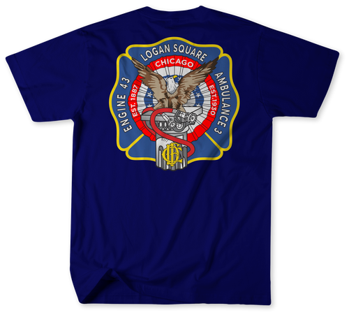 Unofficial Chicago Fire Department Station 43 Shirt