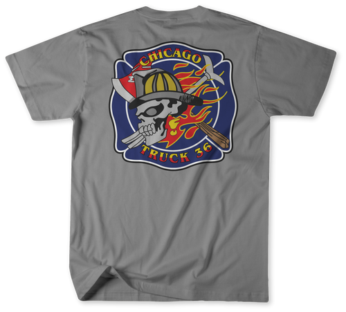 Unofficial Chicago Fire Department Truck 36 Shirt