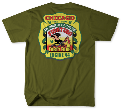 Unofficial Chicago Fire Department Engine 44 Shirt