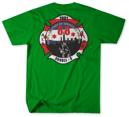 Unofficial Chicago Fire Department Station 88 Shirt v2