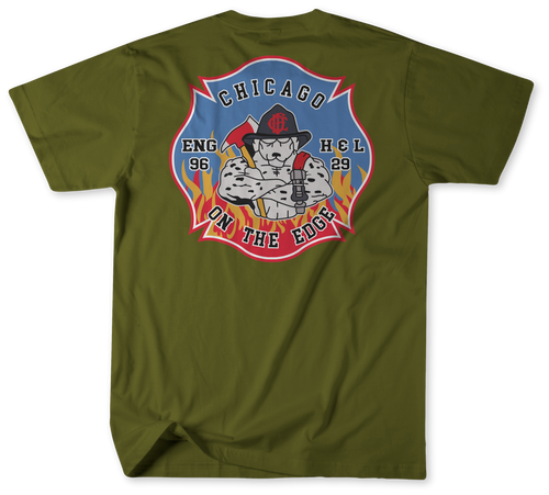 Unofficial Chicago Fire Department Station 96 Shirt Unofficial Chicago Fire Department Station 96 Shirt