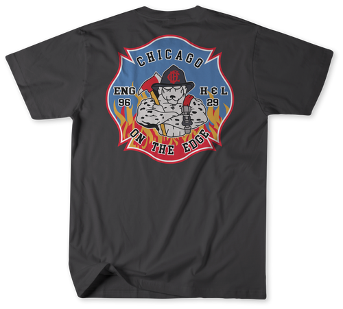 Unofficial Chicago Fire Department Station 96 Shirt Unofficial Chicago Fire Department Station 96 Shirt