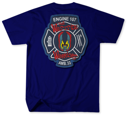 Unofficial Chicago Fire Department Station 107 Shirt