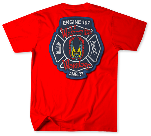 Unofficial Chicago Fire Department Station 107 Shirt