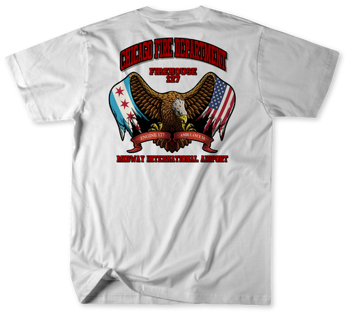 Unofficial Chicago Fire Department Station 127 Shirt Unofficial Chicago Fire Department Station 127 Shirt