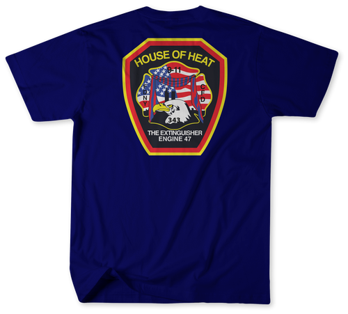 Unofficial Chicago Fire Department Station 47  Engine Shirt  Unofficial Chicago Fire Department Station 47  Engine Shirt