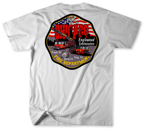 Unofficial Chicago Fire Department Station 54 Shirt V1