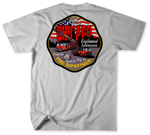 Unofficial Chicago Fire Department Station 54 Shirt V2