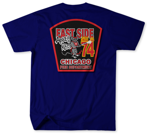 Unofficial Chicago Fire Department Station 74 Shirt 