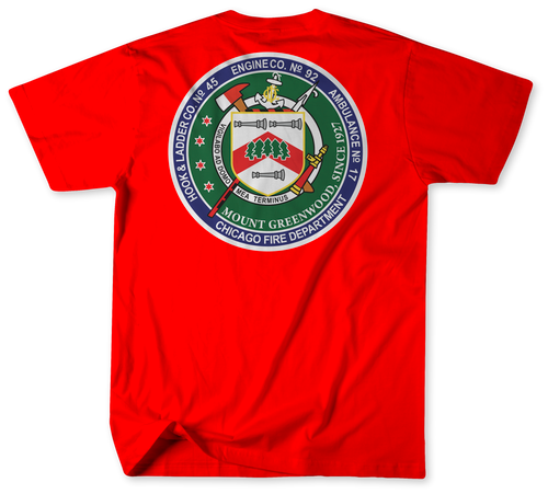 Unofficial Chicago Fire Department Station 92 Shirt 