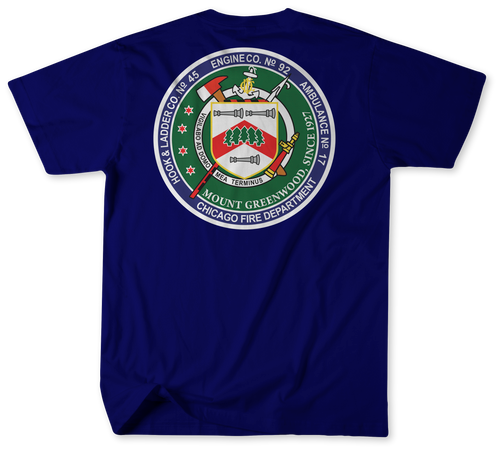 Unofficial Chicago Fire Department Station 92 Shirt 