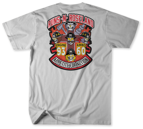 Unofficial Chicago Fire Department Station 93 Shirt v2 Unofficial Chicago Fire Department Station 93 Shirt v2
