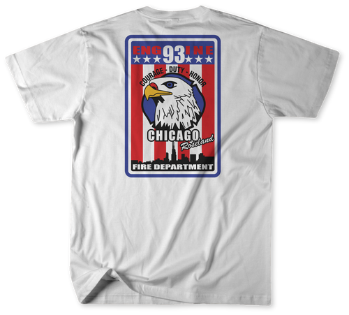 Unofficial Chicago Fire Department Station 93 Shirt v3 Unofficial Chicago Fire Department Station 93 Shirt v3