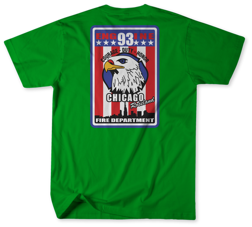 Unofficial Chicago Fire Department Station 93 Shirt v3 Unofficial Chicago Fire Department Station 93 Shirt v3