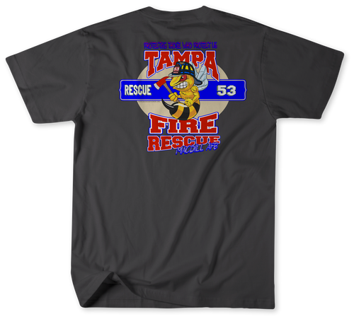 Tampa Fire Rescue-Rescue 53 Shirt v2