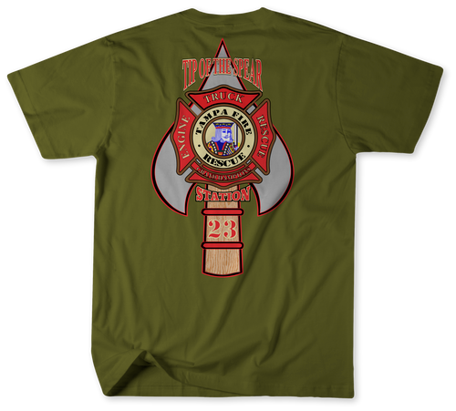 Tampa Fire Rescue Station 23 Shirt v2