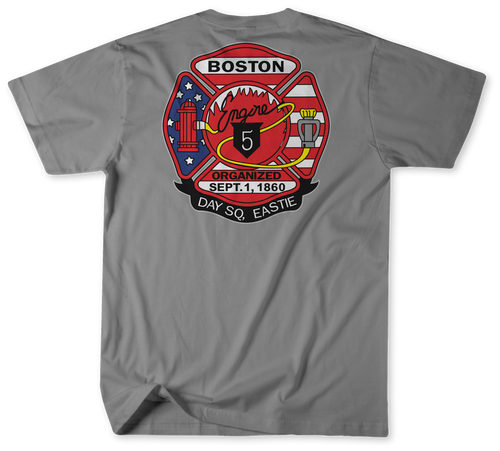 Boston Fire Department Engine 5 Shirt (Unofficial) Boston Fire Department Engine 5 Shirt (Unofficial)