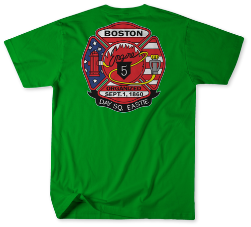 Boston Fire Department Engine 5 Shirt (Unofficial)