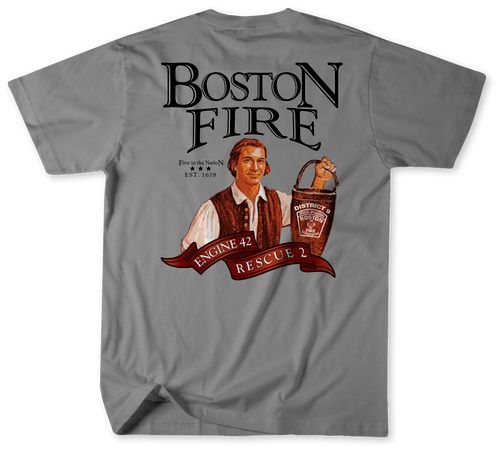 Boston Fire Department Station 42 Shirt (Unofficial) v2