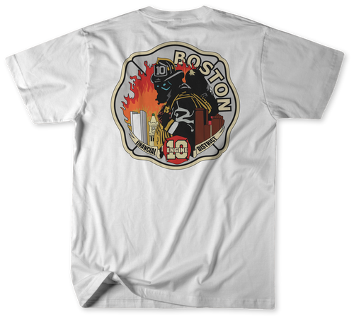 Boston Fire Department Engine 10 Shirt (Unofficial) v2 Boston Fire Department Engine 10 Shirt (Unofficial) v2