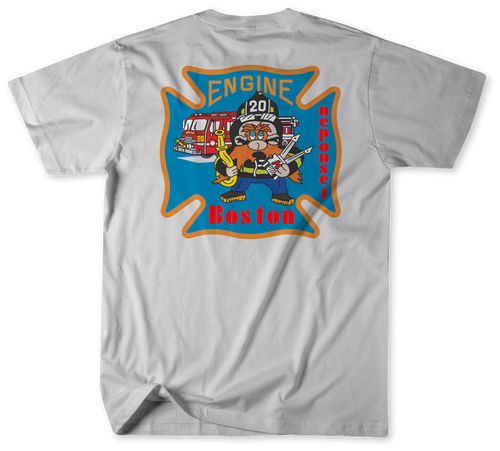 Boston Fire Department Engine 20 Shirt (Unofficial) v1 Boston Fire Department Engine 20 Shirt (Unofficial) v1