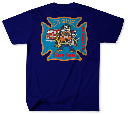 Boston Fire Department Engine 20 Shirt (Unofficial) v1 Boston Fire Department Engine 20 Shirt (Unofficial) v1