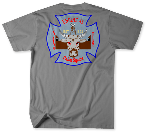 Boston Fire Department Station 41 Shirt (Unofficial) 