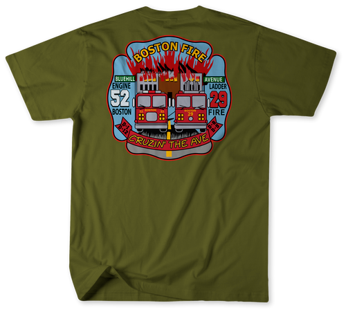 Boston Fire Department Station 52 Shirt (Unofficial) v1