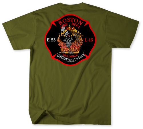 Boston Fire Department Station 53 Shirt (Unofficial) Boston Fire Department Station 53 Shirt (Unofficial)