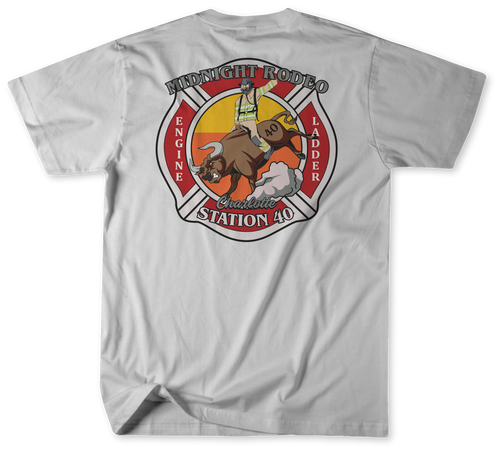 Unofficial Charlotte Fire Department Station 40 Shirt v2 Unofficial Charlotte Fire Department Station 40 Shirt v2