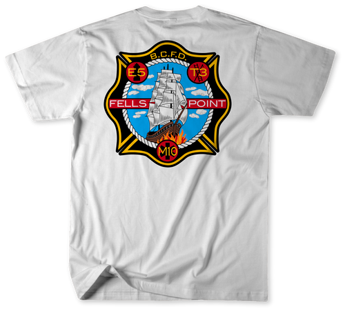 Unofficial Baltimore City Fire Department Engine 5, Truck 3 and Medic 10 Shirt v1 Unofficial Baltimore City Fire Department Engine 5, Truck 3 and Medic 10 Shirt v1